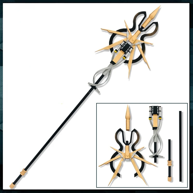 

2021 Arknights Cosplay Props Japanese Game Figue Suzuran Support Staff Staves Weapons Hand Accessories Women Men Costume Prop