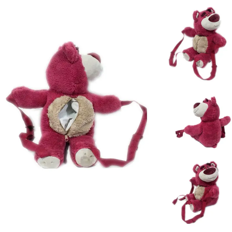 Плюшевый подарок для детей 1 шт./лот сумка клубничный Медведь 40 см | Игрушки и