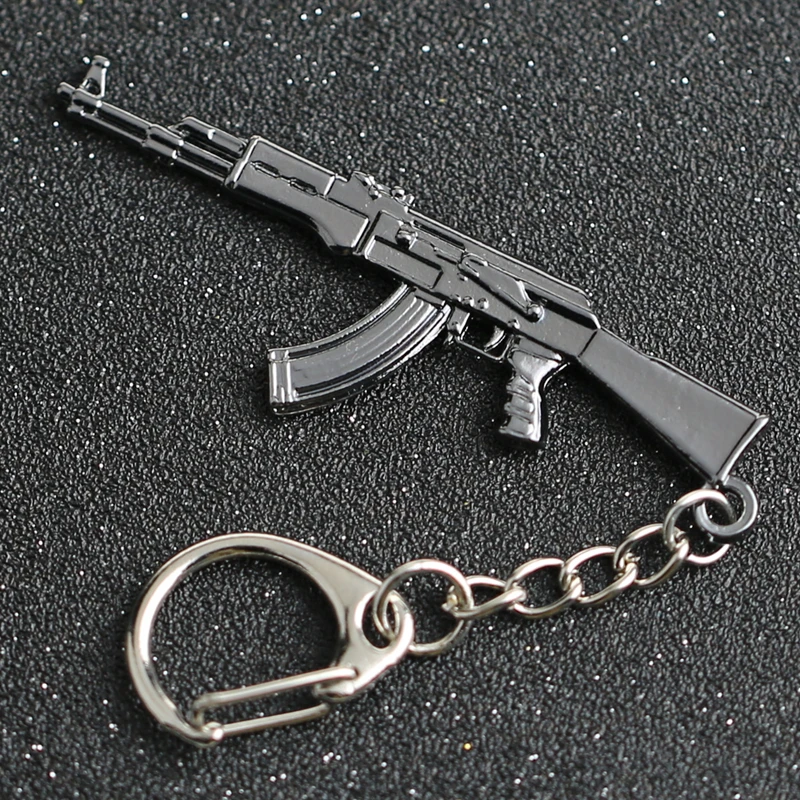CS GO 10 шт. брелок AK 47 винтовка пистолет оружие против удара Cross Fire AK47 AK-47 логотипы