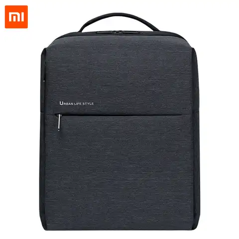 Оригинальный простой городской рюкзак Xiaomi 2, водонепроницаемый дорожный рюкзак делового поколения, рюкзак, рюкзак для ноутбука 15,6 дюйма для...