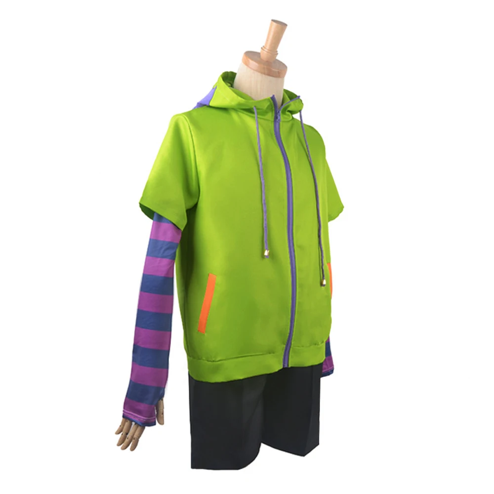 SK8 the Infinity Chinen Miya Cosplay Costume Hooded Zipper Hoodie Jacket Tail Gloves Zentai Suit Anime SK Eight UniformShort Wig |