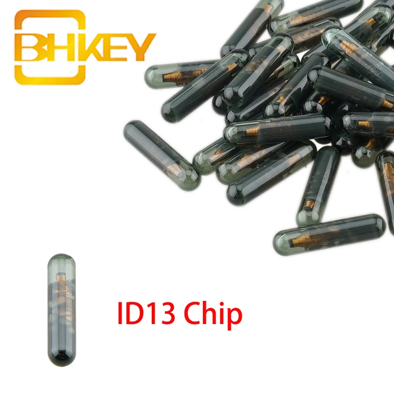 BHKEY ID13 чип транспондер для Honda Key TP03 стеклянный пустой 1 шт. не кодированный|Ключ от