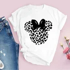 Женские футболки с принтованным изображением 2021 уличная Kawaii Графический Футболка Повседневная мода лето короткий рукав женская футболка размера плюс 3XL