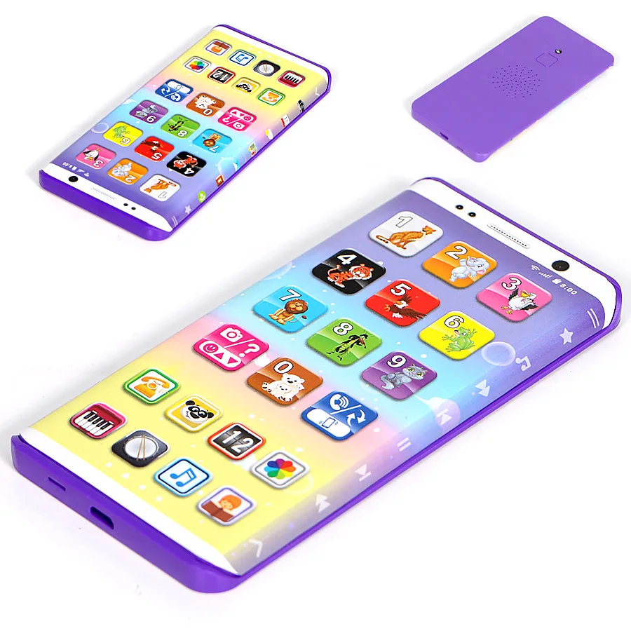 Музыкальный манекен игрушки мобильный телефон для детей Детский обучающий