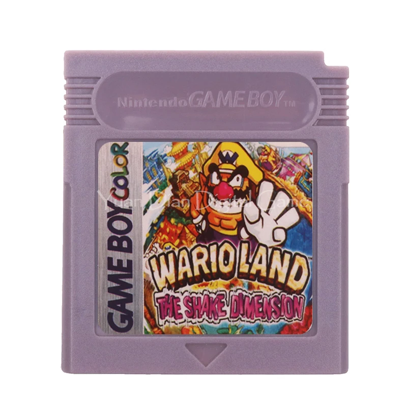 Картридж для игровой консоли Nintendo GBC карта Wari Land версия на английском