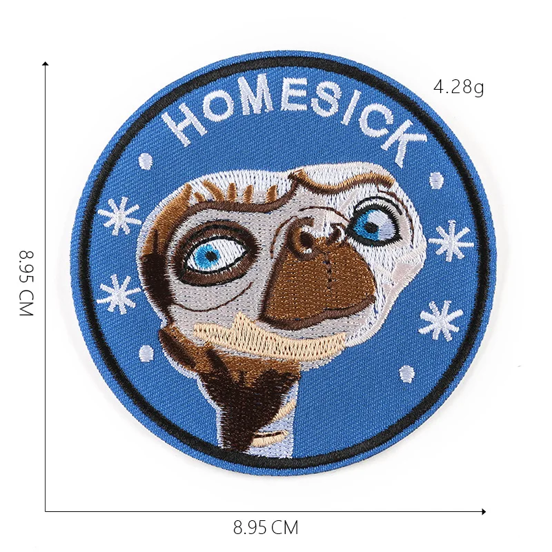 1 шт. Новый мультяшный Патч наклейка на одежду с помощью утюга вышитый тканевый