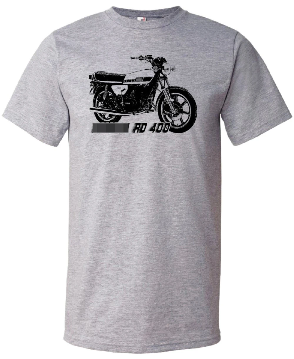 Брендовая одежда мужская Yam RD 400 Старая школа ретро кафе гонщик RD350 RZ350 футболка |