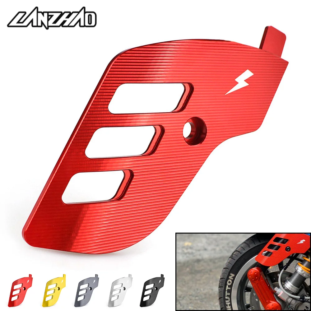 Motorcycle Rocker Cover Front Wheel Side Protector CNC Aluminum Accessories for Piaggio Vespa Sprint Primavera 150 2013-2020 | Автомобили