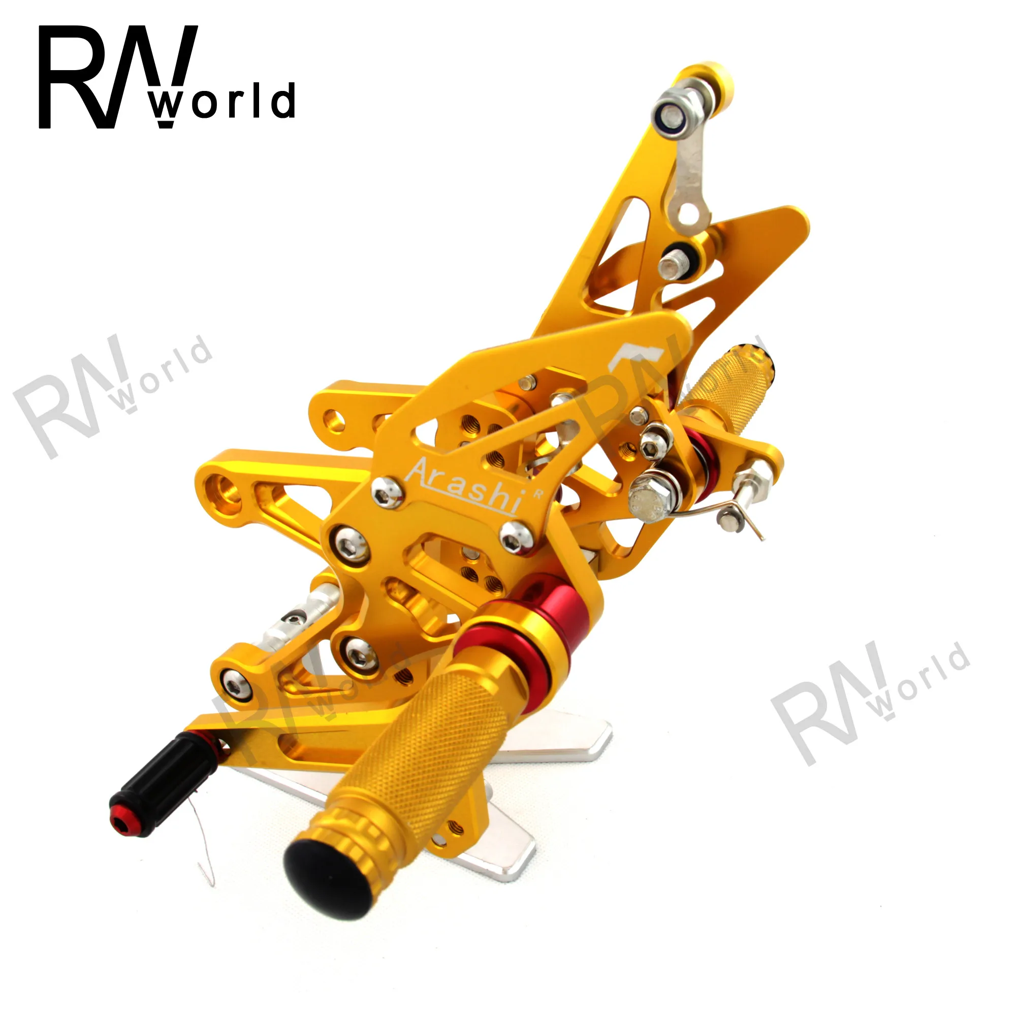 Мотоциклетная задняя подставка для ног YAMAHA YZF R1 07-08 ЧПУ алюминиевая регулируемая