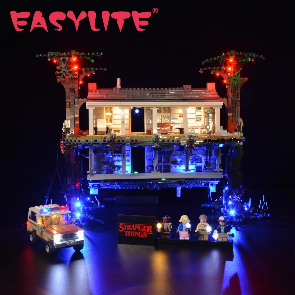 Набор светильник льников для 75810 года очень странные дела перевернутый совместим