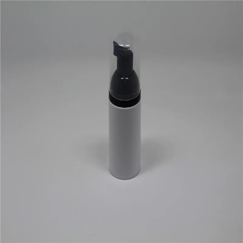 whitewithblackpump 1 шт./лот, 30 мл, 60 мл, косметическое моющее средство для ресниц, крем для мытья, пластик, белый, жидкое мыло, пена, бутылка с золотым насос пенообразователя - Цвет: whitewithblackpump