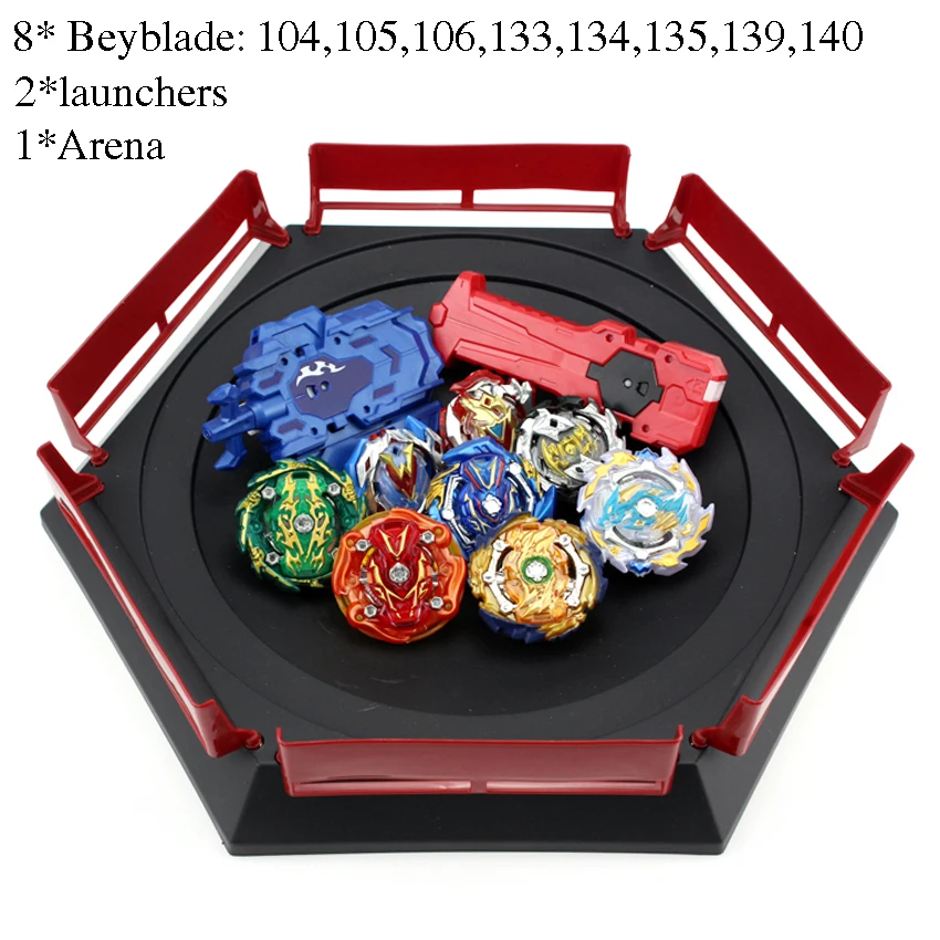 TAKARA TOMY комбинация Beyblade Burst набор игрушек Beyblades Арена Bayblade Металл Fusion 4D с пусковым устройством спиннинг топ игрушки