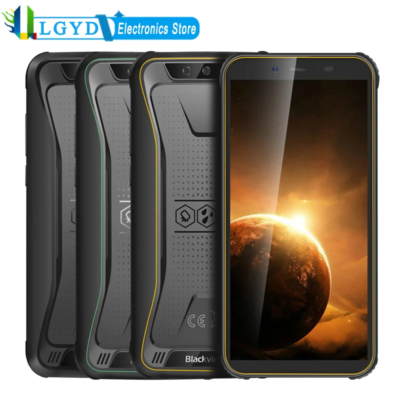Blackview BV5500 Plus водонепроницаемый смартфон с четырёхъядерным процессором MTK6739 ОЗУ 3