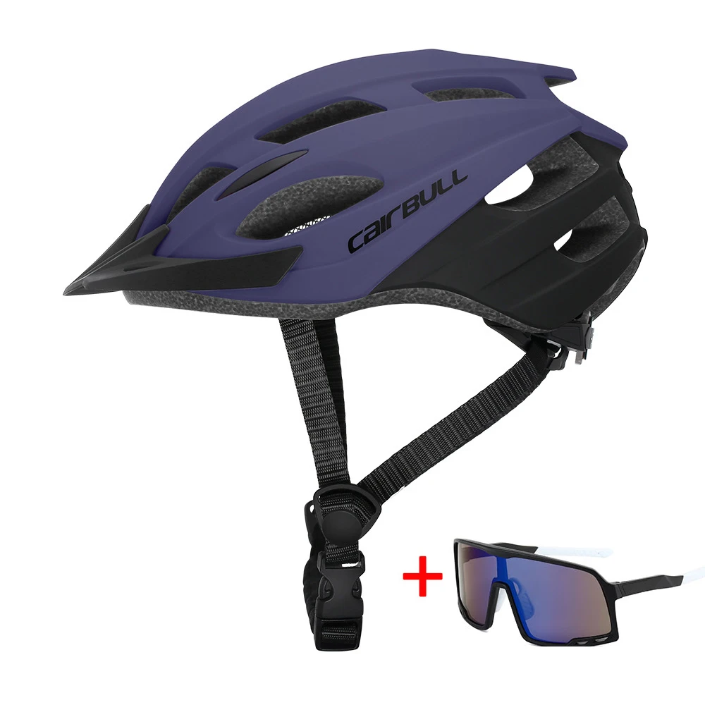 

Cairbull Cycling Helmet Visor MTB helmet PC+EPS Men Women leisure Outdoor Sports Road Bike Helmet Bicycle Equipment 55-61cm 2021