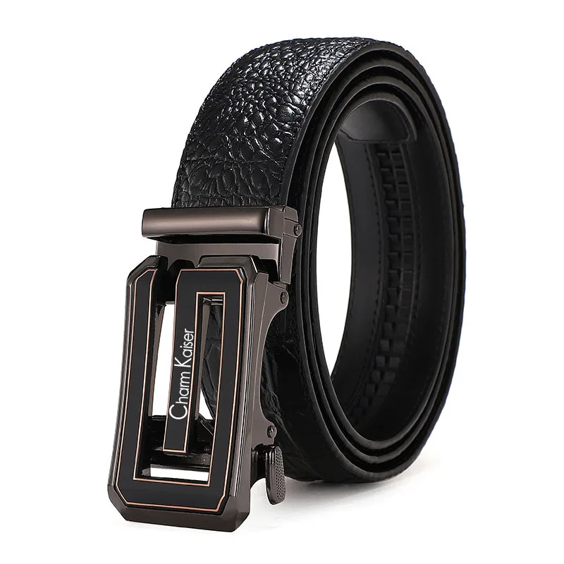 

CalacmKlelm Famous Brand Belt Men Top Quality Genuine Luxury Leather Belts for Men,Strap Male Metal Automatic Buckle