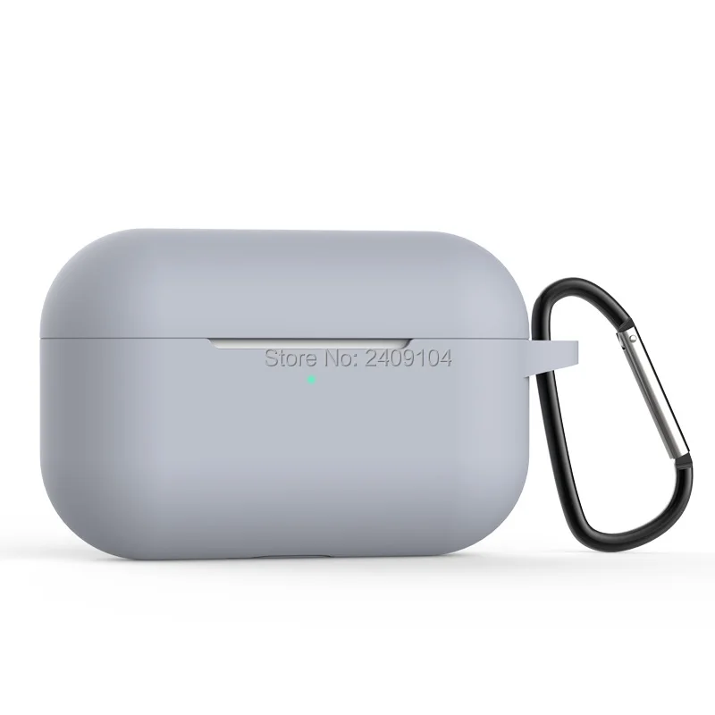 Оптовая продажа 500 шт./лот чехол Защитный силиконовый с крючком для Airpods 3 pro Bluetooth