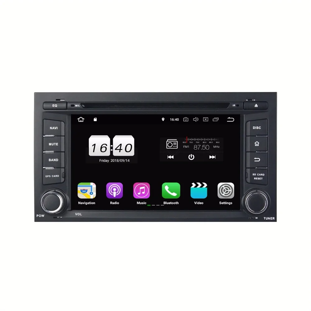 TDA7851 Android 8 1 для VW seat LEON 2014 автомобильное радио 2 Гб ОЗУ 4 ядра автомобильный dvd плеер