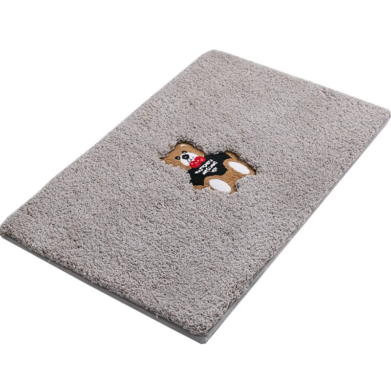 

Bathroom Mat Bathroom Absorbent Carpet Bedroom Cartoon Carpet Foot Mat Bathroom Non-Slip Mat
