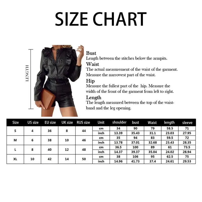 

Leather Autumn Blouse Ruffle Long Sleeve Turn Button Down Collar Top Office Ladies Retro Streetwear Female Shirt Clothes