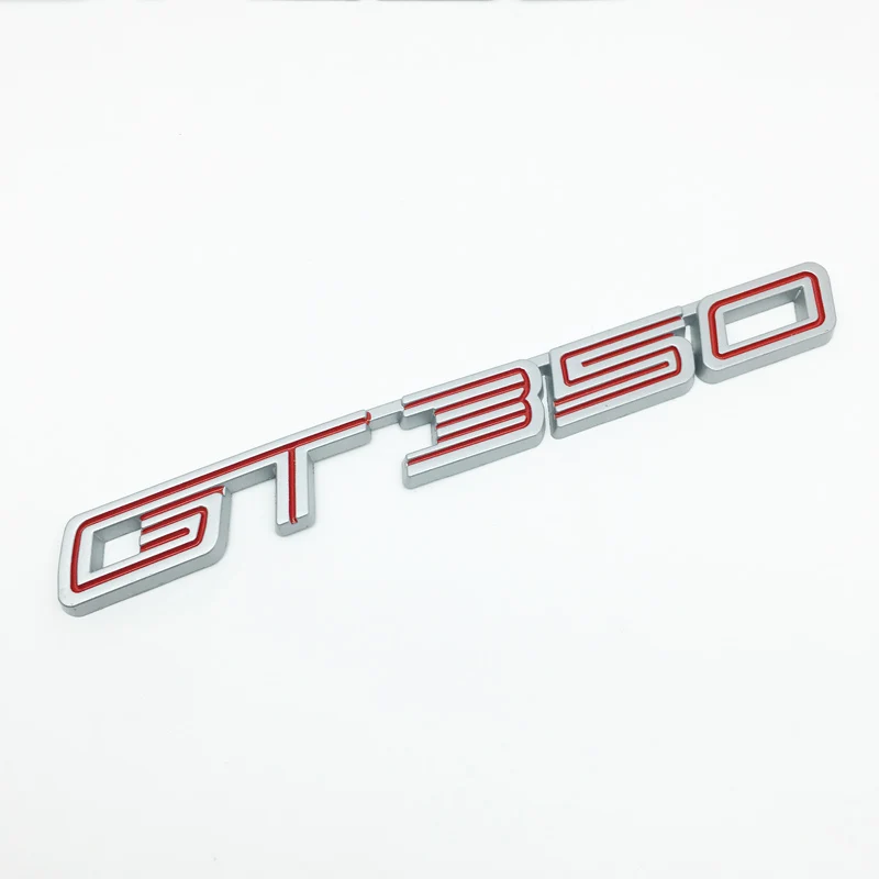 3D наклейки для автомобиля металлический логотип GT350 GT 350 автомобильный Стайлинг