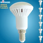 R50 светодиодный лампы E14 база SMD5730 лампада светодиодный Bombillas AC 110 220V 240V теплый белый холодный белый Светодиодный светильник для дома