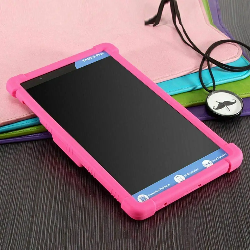 rose red Tab3 8 плюс планшетный чехол Стенд кожаный чехол для lenovo TAB3 Tab 3 8 Plus 8703 8703x TB-8703F TB3-8703 TB3-8703 планшетный ПК чехол - Цвет: rose red