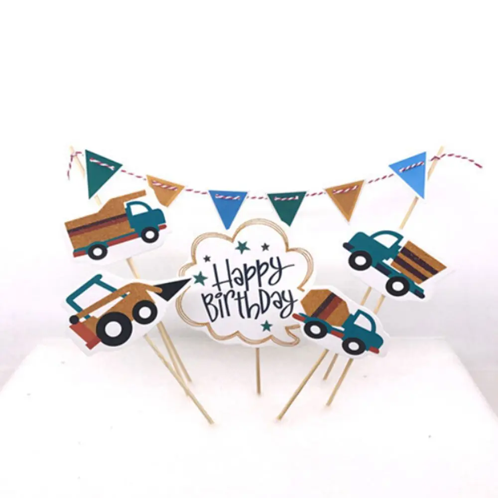 DIY торт украшения Торт Топ шляпа Дети украшение для торта ко дню рождения