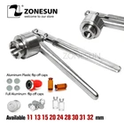 Ручной инструмент для запечатывания флаконов ZONESUN, из нержавеющей стали, 11-32 мм