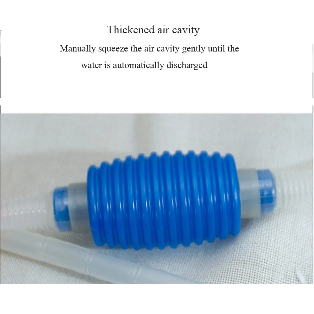 

1Pcs 143cm Aquarium Manual Cleaner Tool Siphon Gravel Suction Pipe Filter Fr Fish Tank Vacuum Water Change Pump Tools