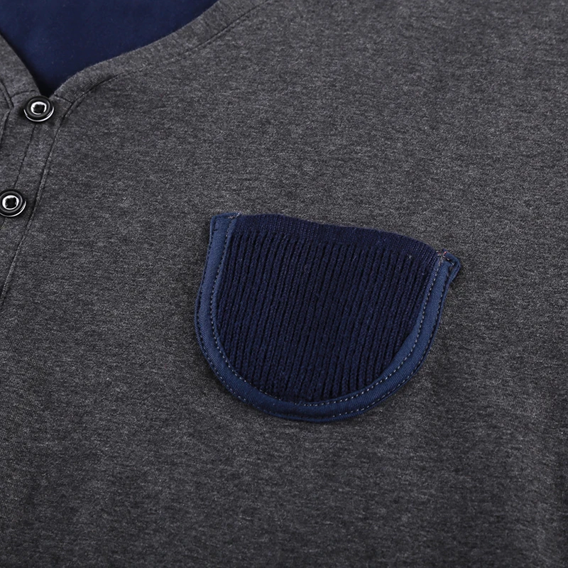 Футболка мужская хлопковая с длинным рукавом Топ известного бренда Повседневная