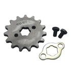 420 17 мм 20 мм 15T двигатель звездочки для мотоцикла ATV Dirt Pit Bike Go Kart 4 Wheeler Quad