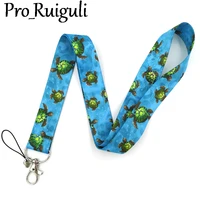 sea turtles ocean neck strap lanyard keychain mobile phone strap id badge holder rope key chain keyring cosplay accessories gift
