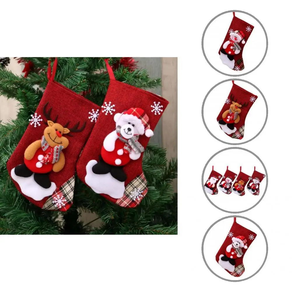 

Стильная Рождественская гусиная сумка, Рождественская тема, удобная на ощупь, 4 шаблона, украшение для рождественской елки, гусиная сумка