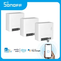 sonoff minir2 wifi smart switch timer light interruptor 2 way wiring small body remote control support alexa google home ifttt