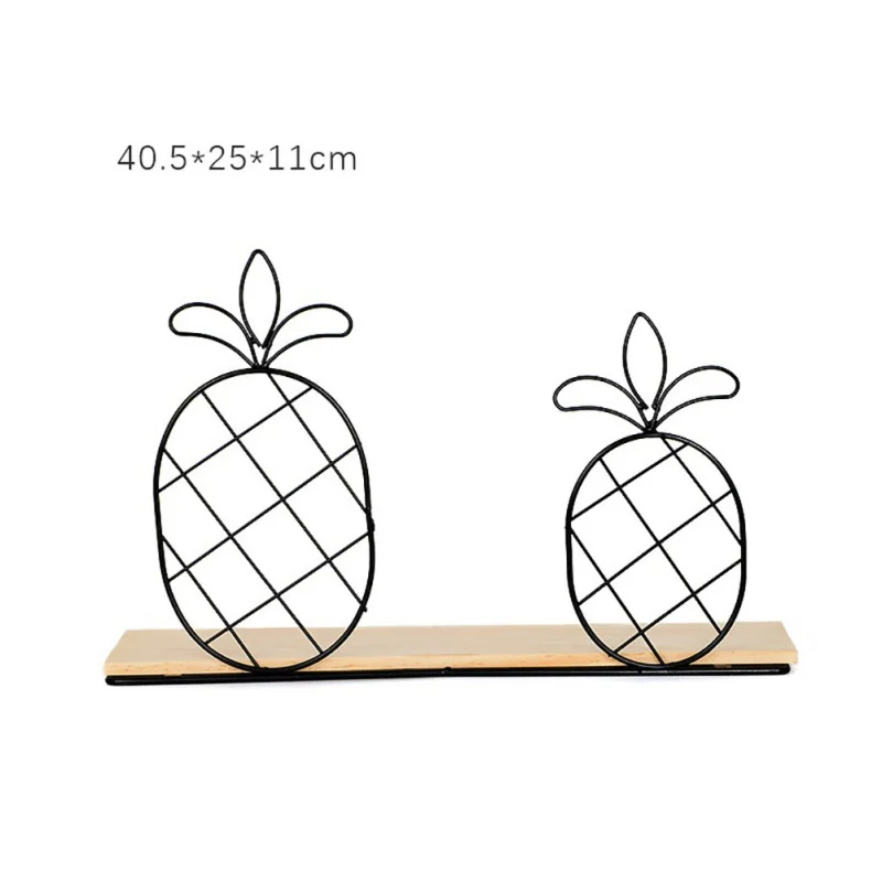 Современная полка в виде ананаса новинка компактный практичный стеллаж для