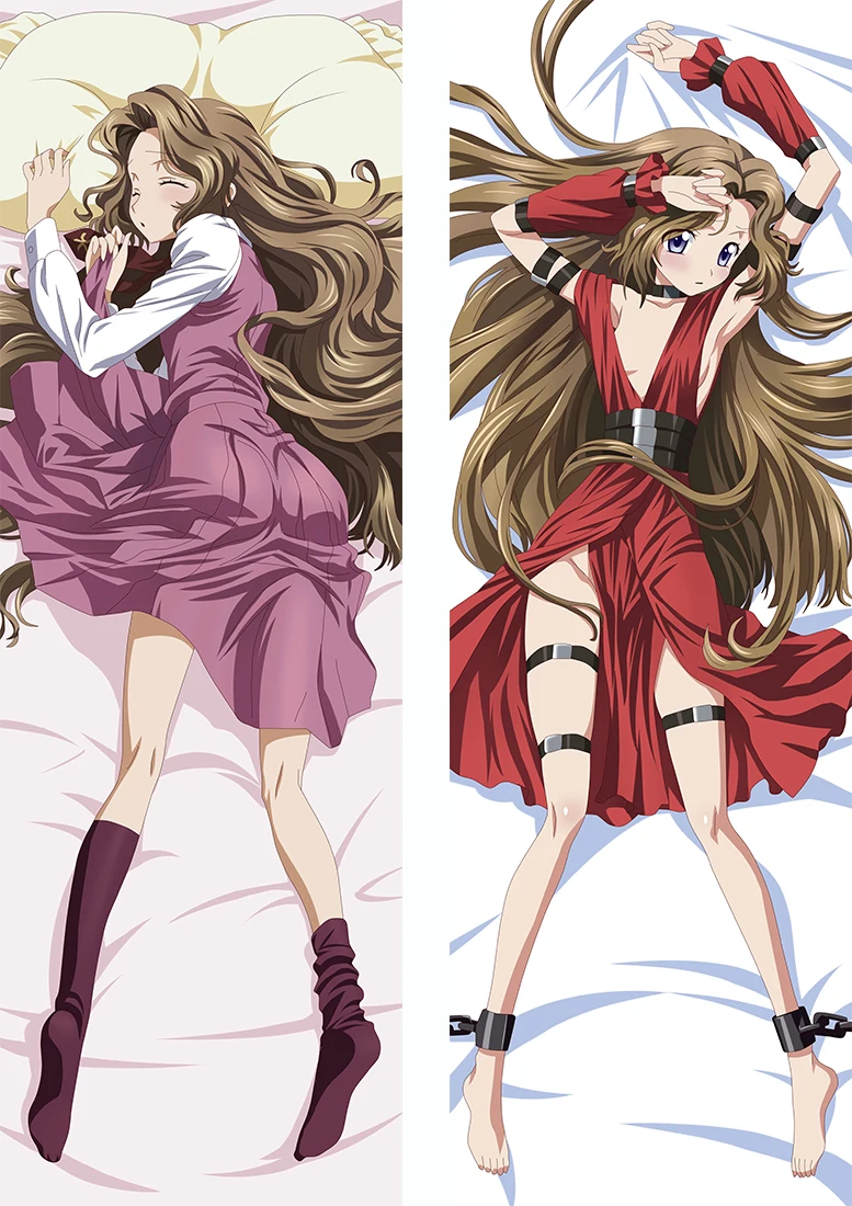 Аниме CODE GEASS Lelouch of the Rebellion Nunnally Vi Британия ламперужа Косплэй Подушка Dakimakura Чехол
