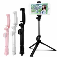 3 in 1 bluetooth compatible %e2%80%8bselfie stick tripod extendable monopod with bluetooth compatible shutter led light for smartphone