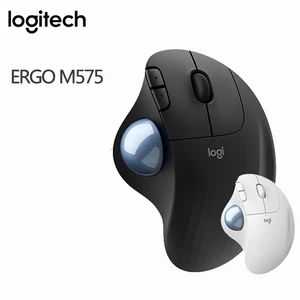 Мышь Logitech ERGO M575 Беспроводная оптическая эргономичная, 2,4 ГГц, 1000DPI