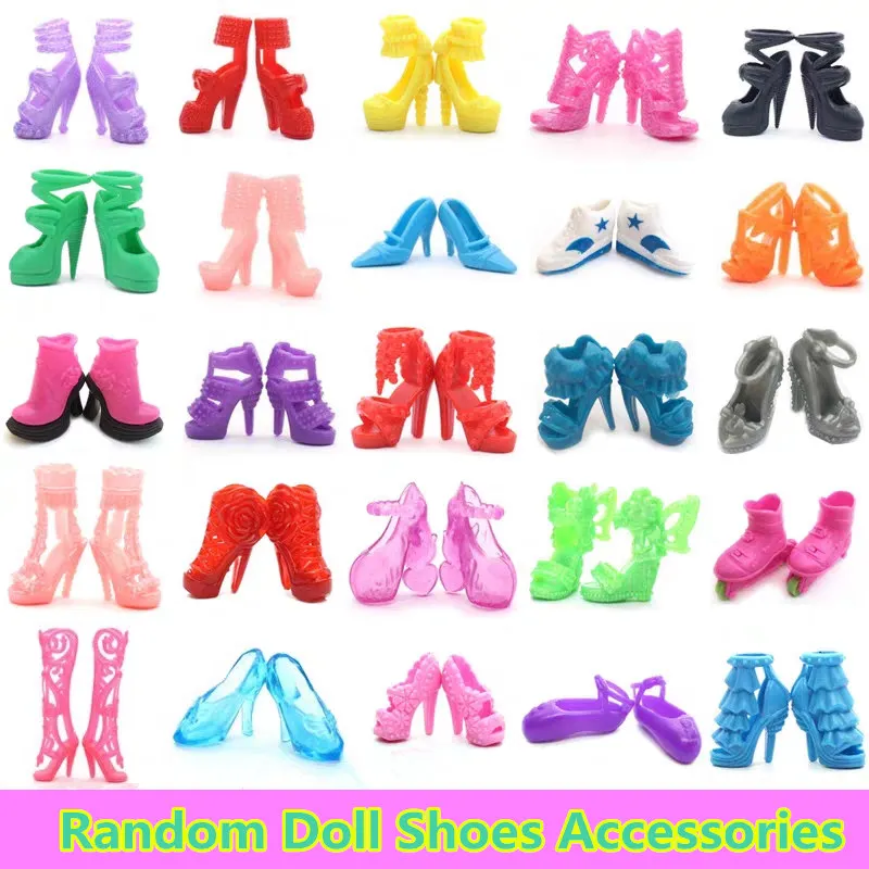 12 шт. = 5 комплектов одежды ручной работы для вечеринки модное платье смешанного