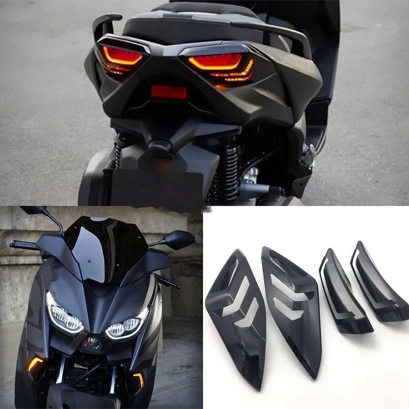 

For XMAX125 XMAX250 XMAX300 XMAX400 Xmax-125 2017 2018 2019 Motorcycle Front Rear Turn Signal Tail Tamp Light Cover Shell Cap