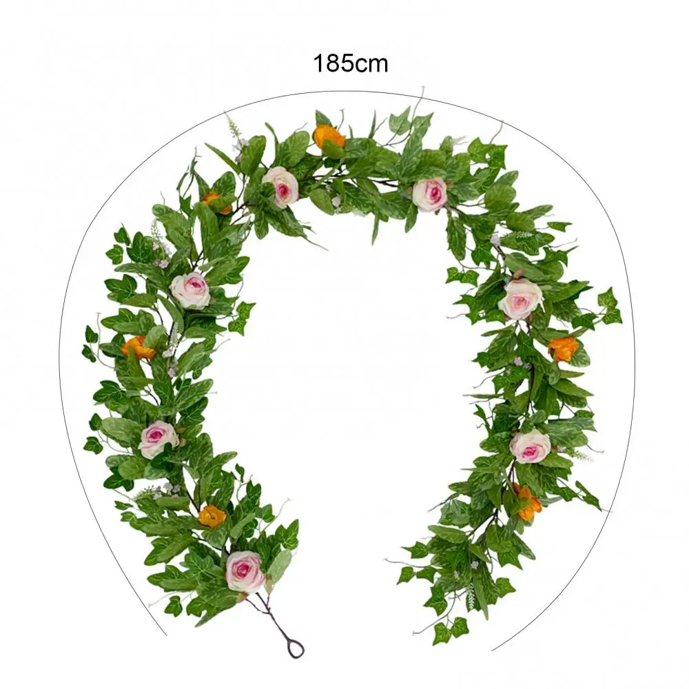 

55% Dropshipping!!185 cm artificial plant vine ivy creeper flower vine home wedding garden decoration