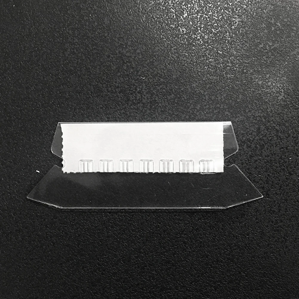 

25pcs/box DIY White Insert Documents Stationery School Plastic Sorting Quick Identification Home Office Hanging File Folder Tab