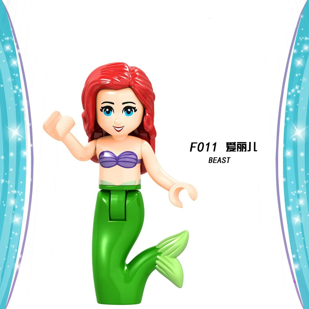 Для принцессы Legoelys друзья Фея для девочек фигурки сказка малефисент Модель