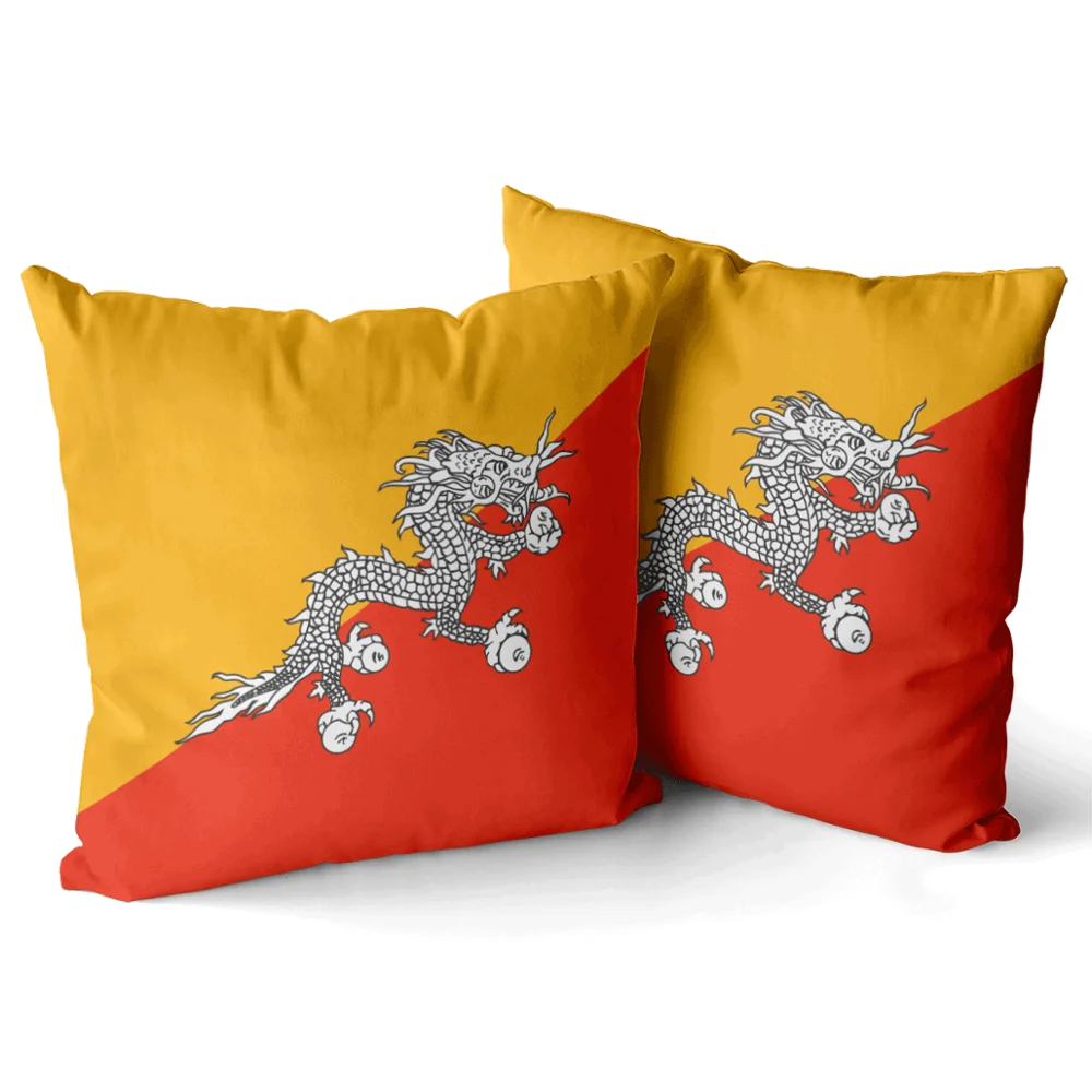 

Bhutan throw pillow Decorative Pillow Cushion Covers Pillowcase Cushions for Sofa for room canvas Pillowcover home decor