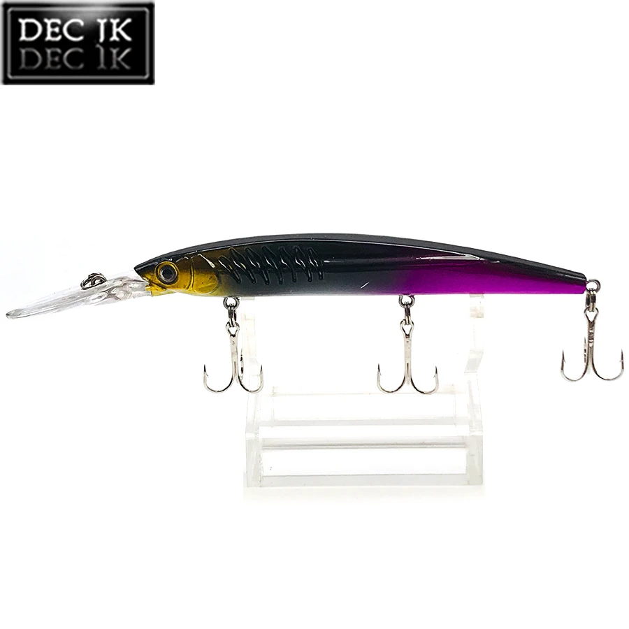 C2 1PCS Jerkbait гольян Кривошипные приманки для рыбы ing воблеры Щука поддельные/Искусственные/большие приманки плавающая приманка для рыбы Глубокая/твердая/Поверхностная приманка фенечки сома - Цвет: C2 1PCS