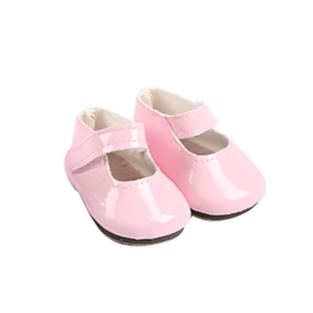 18 дюймов игрушка для девочек модная Однотонная легкая детская кукольная обувь