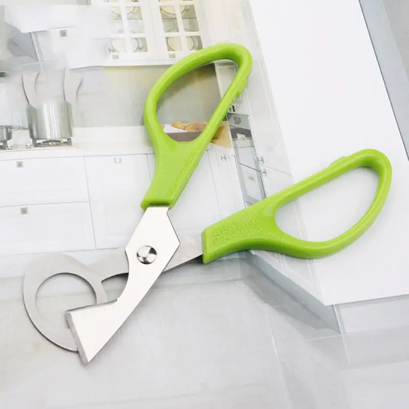 

Stainless Steel Quail Egg Cutter Opener Kitchen Tool Cracke Clipper Boiled Raw Egg Open Creative Household Practical Tools