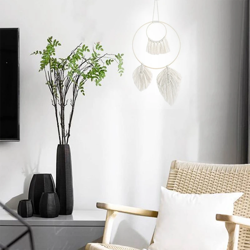 Домашний настенный гобелен в скандинавском стиле с подвеской богемном Ловец