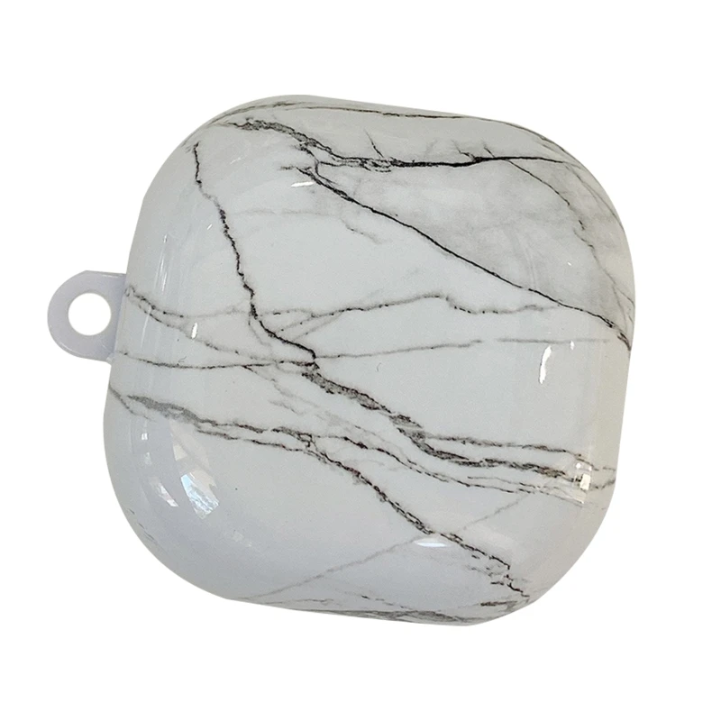

Hard PC Shell Cover Marble Pattern Protective Case for galaxy-Buds live Earphone