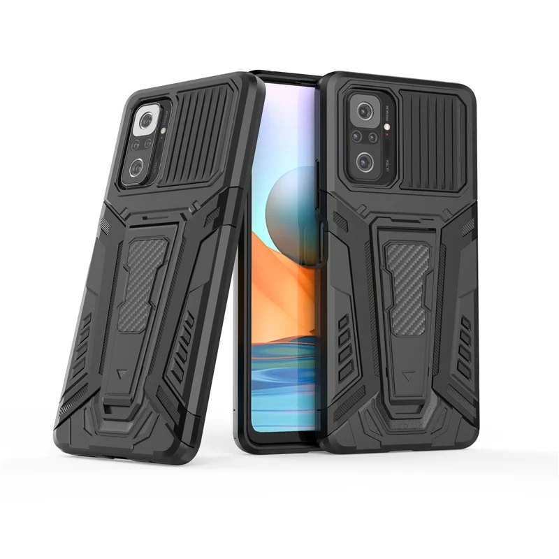 Case For Xiaomi Redmi Note 10 Pro Cover For Redmi Note 10 Pro Capas Stander Kickstand Holder Cover For Redmi Note 10 Pro Fundas